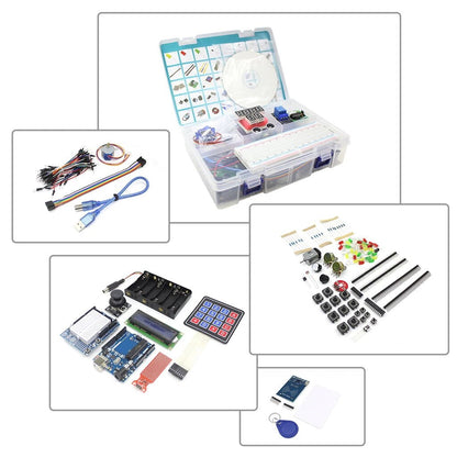 Starter Kit for Arduino Uno Breadboard and holder