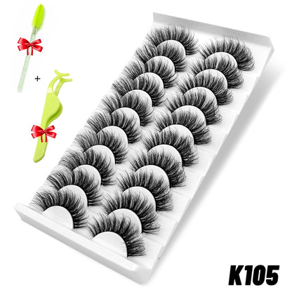 Beauty 3D Faux Mink Lashes Fluffy Soft Wispy