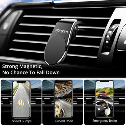Magnetic Car Phone Holder Air Vent Clip Mount Stand