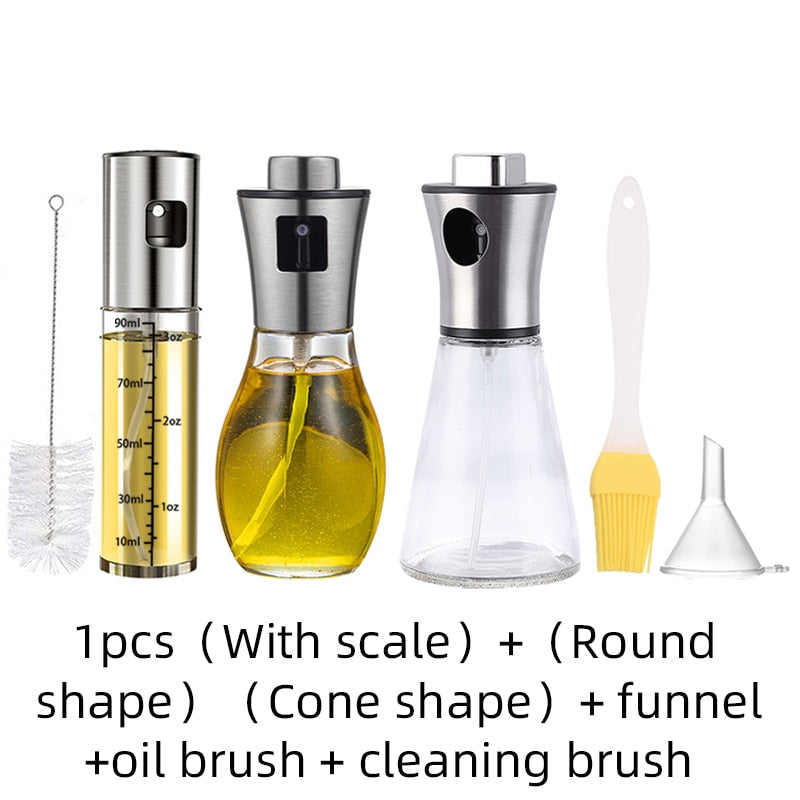 Oil spray bottle sprayer aceite bbq aceitera kitchen accessories