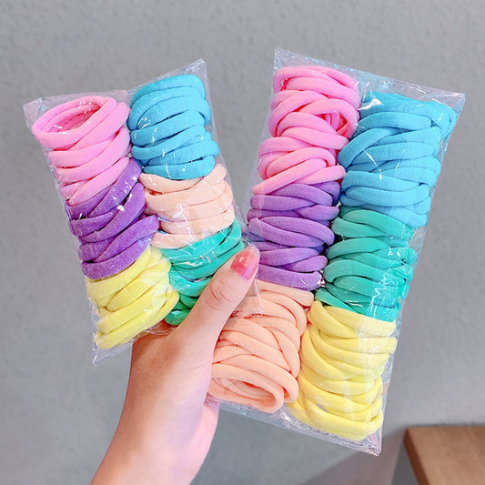 Hair Scrunchy For Women Hair Bands Elastic Link Rope