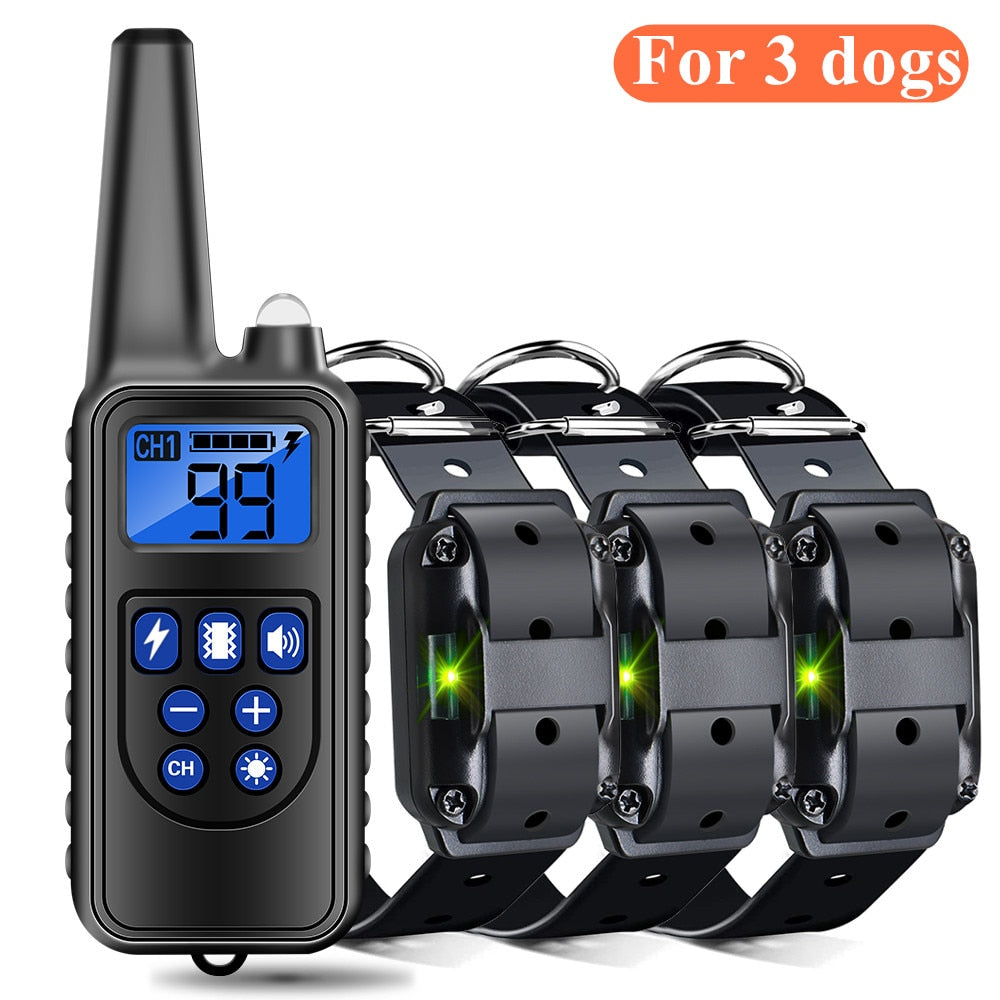 Dog Training Collar Dog Training Device IP7 Waterproof Pet Remote
