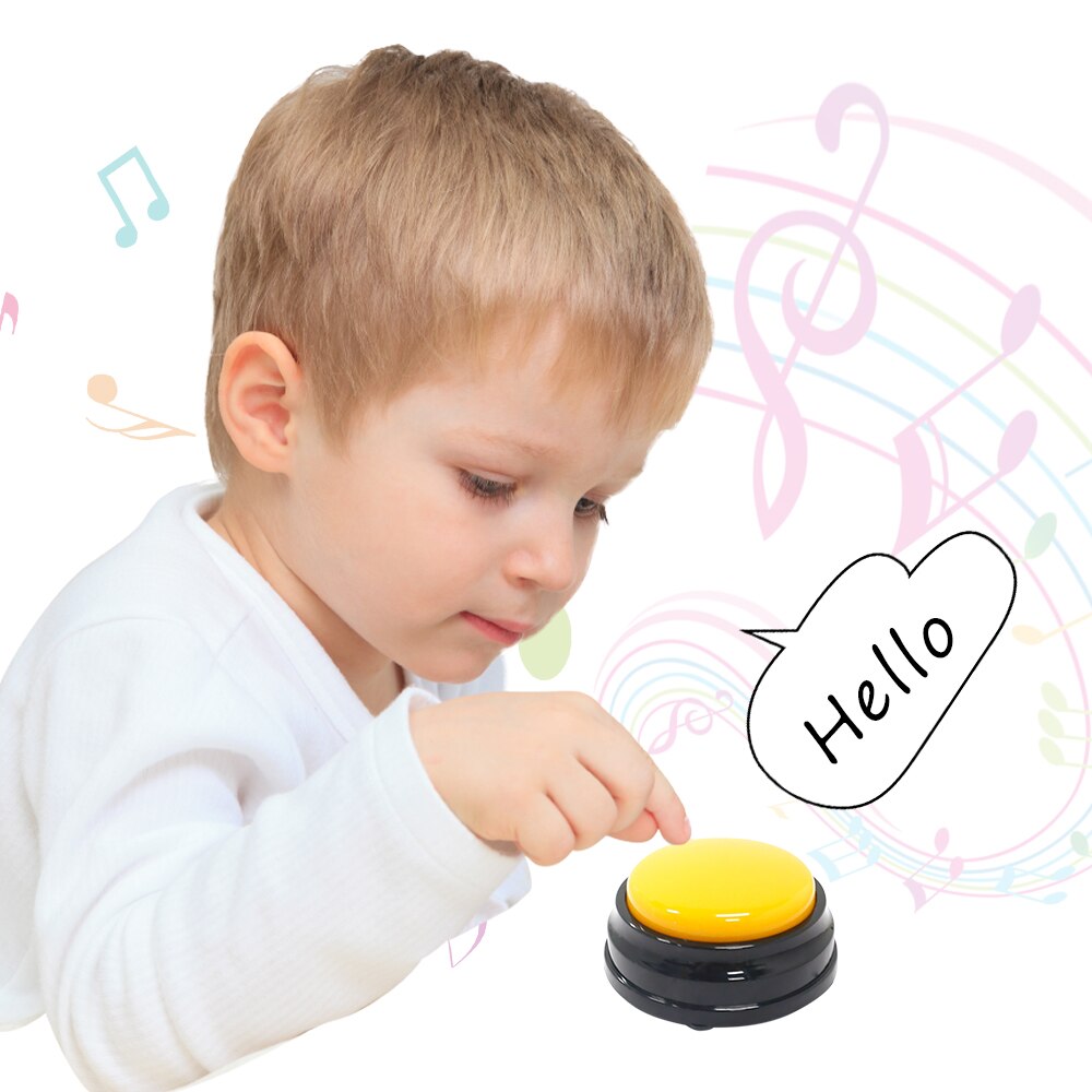 Recordable Talking Button Phonograph Answer Buzzers