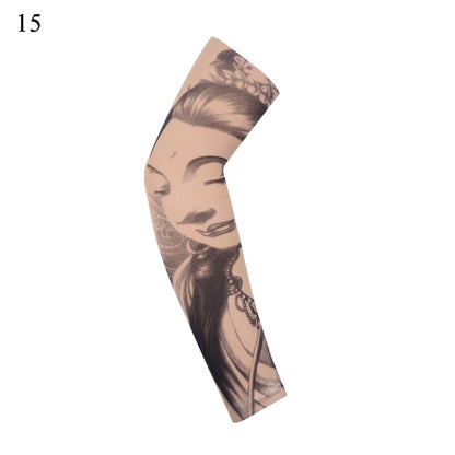 Street Tattoo Arm Sleeves Sun UV Protection