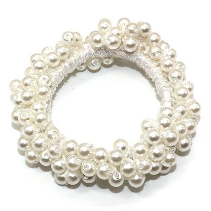 Woman Big Pearl Hair Ties Fashion Korean Style
