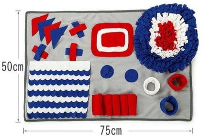 Dog Mat Sniffing Pad Blanket Training Puzzle