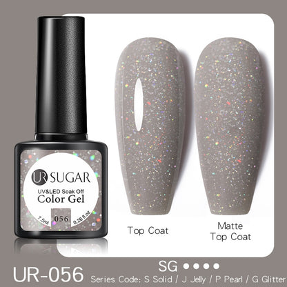 Beauty Sparkling Gel Nail Polish Reflective Glitter Nail Gel