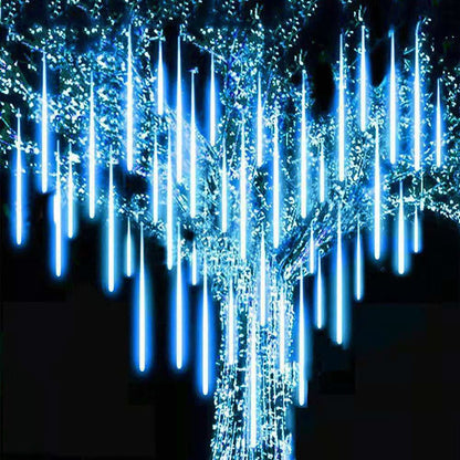 8 Tubes Meteor Shower Rain Led String Lights Street Garlands