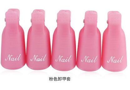 Beauty Nail Polish Remover Durable Plastic Nail Soak