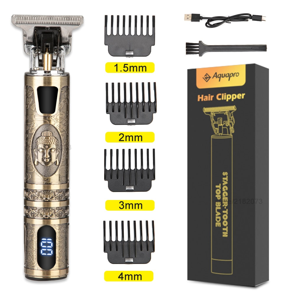 T9 Electric Hair Clipper New Hair Trimmer Professional Shaver