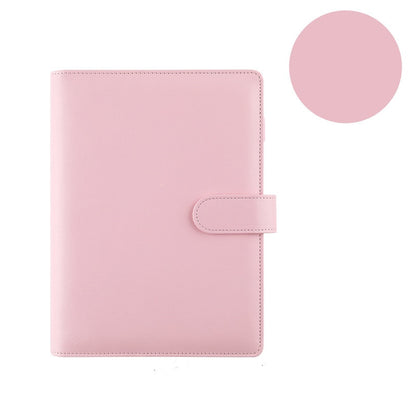 PU Leather DIY Binder Notebook Cover Diary