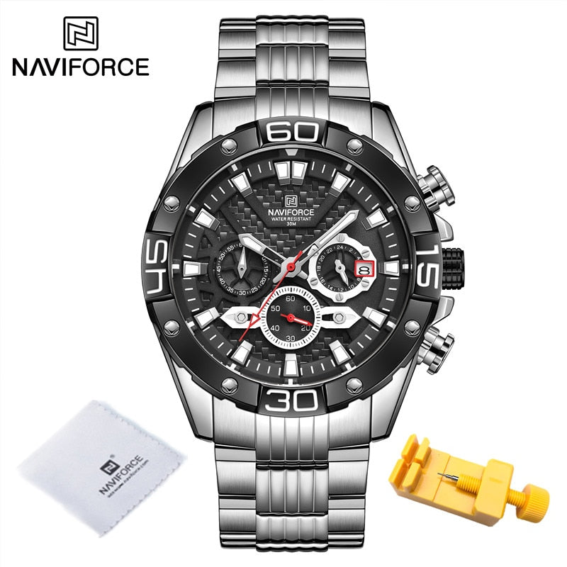 Men's Watches Luxury Gold Business Classic Quartz Clock