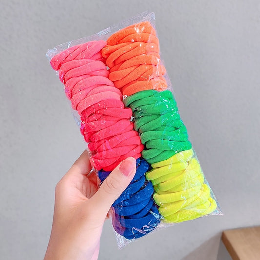 Hair Scrunchy For Women Hair Bands Elastic Link Rope