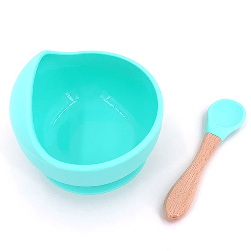 New Silicone Baby Feeding Bowl Tableware