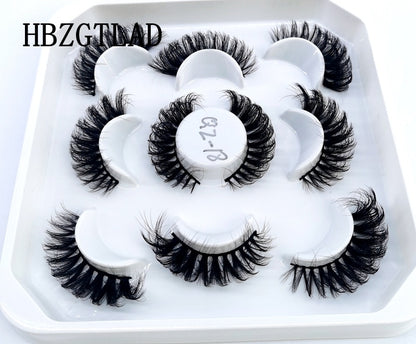 Beauty 3D Mink Lashes Bulk Faux with Custom Box Wispy