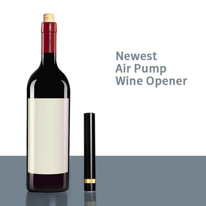 Air Pump Wine Bottle Opener Safe Portable Stainless Steel