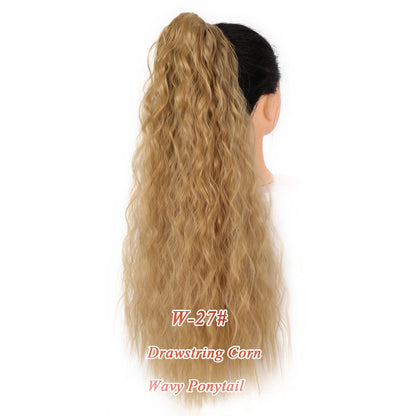 Beauty WTB Long Afro Kinky Curly Ponytail for Women