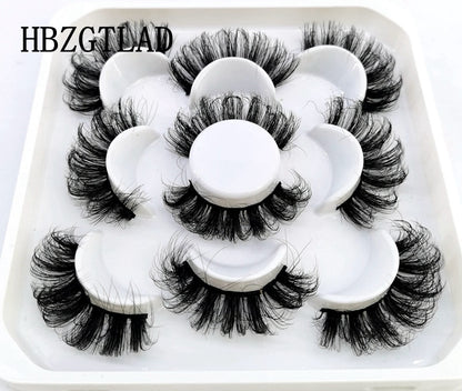 Beauty 3D Mink Lashes Bulk Faux with Custom Box Wispy