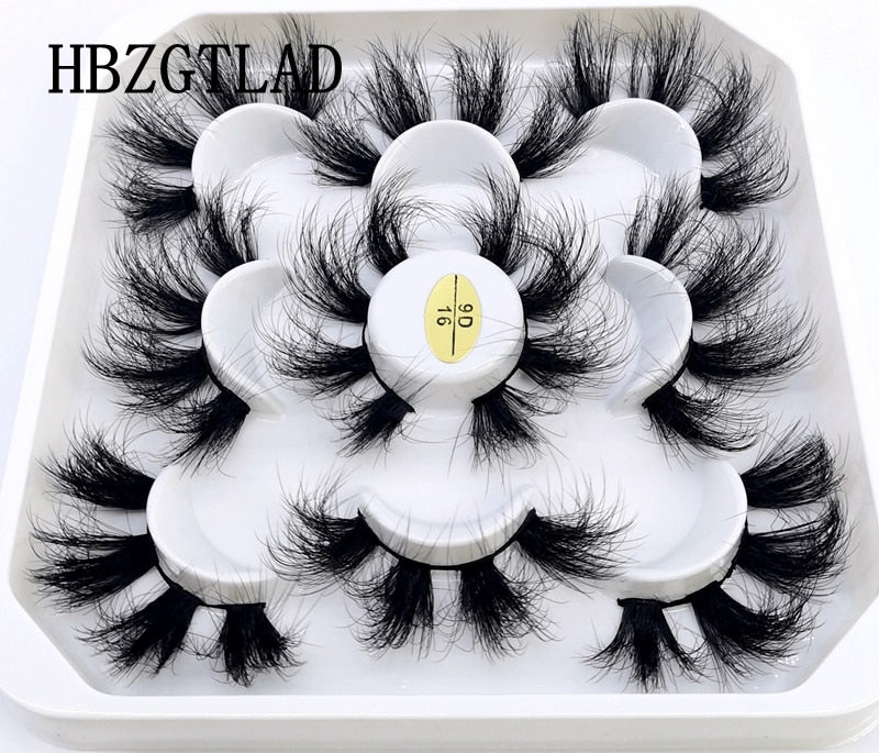 Beauty 3D Mink Lashes Bulk Faux with Custom Box Wispy