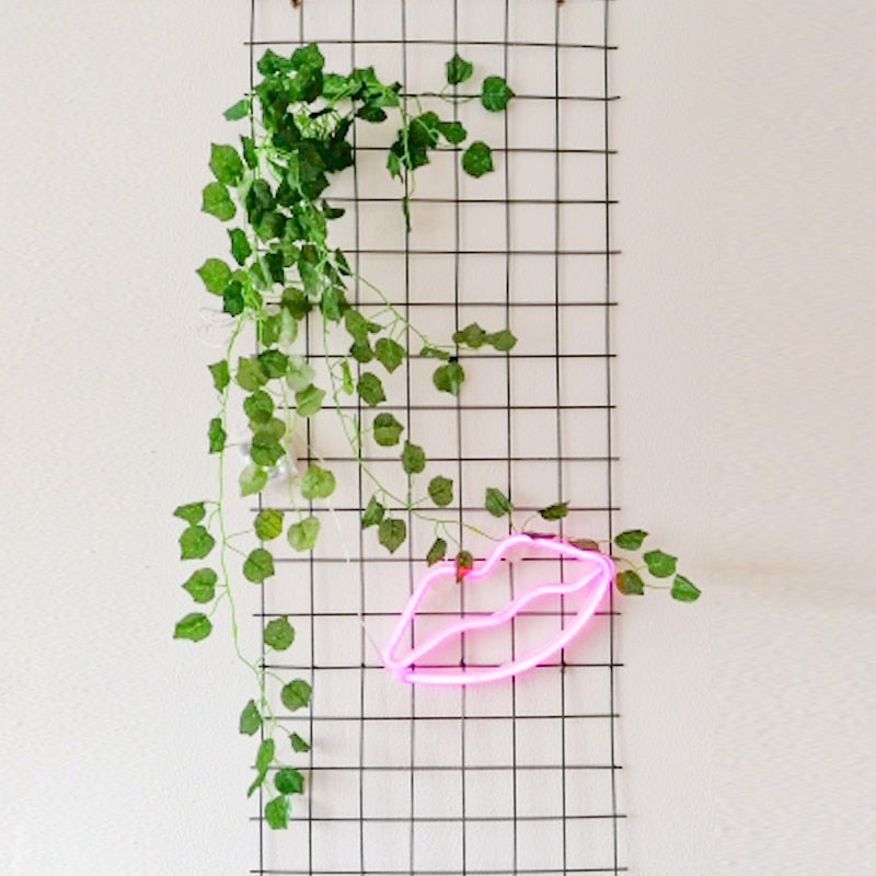Artificial Vine Plants Hanging Ivy Green Leaves Garland