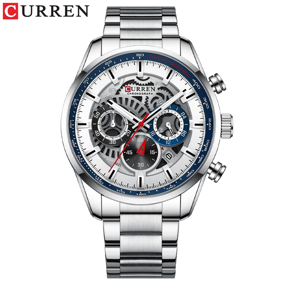 CURREN New Men's Casual Sports Watch, Top Luxury Brand Men's Watch