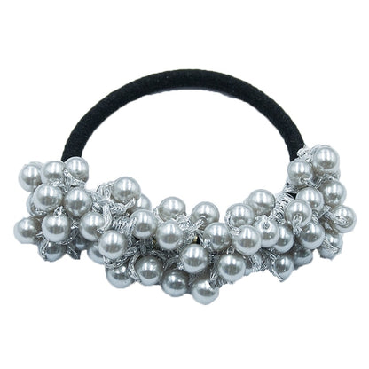 Woman Big Pearl Hair Ties Fashion Korean Style