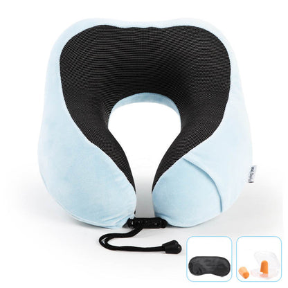 Memory Foam Pillow Neck U-Shape Pillows For Airplane Neck Support
