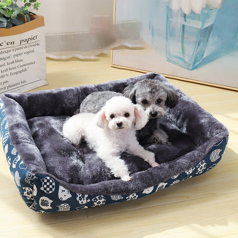 Pet Dog Bed Sofa Mats Pet Basket House Cushion