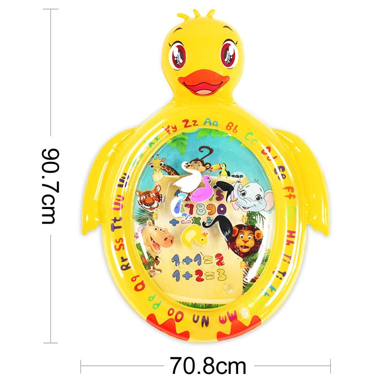 Baby Water Play Mat Inflatable Infant Tummy Time Playmat