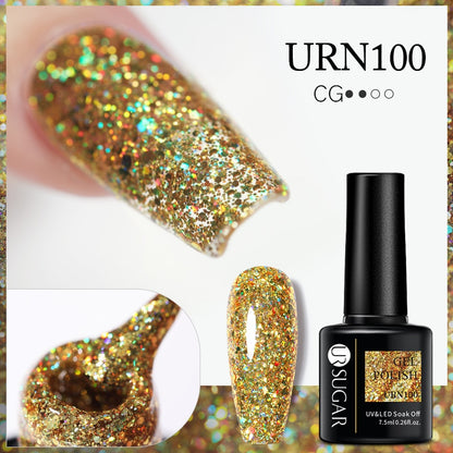 Beauty Glitter Gel Nail Polish Sparkly Sequins UV LED