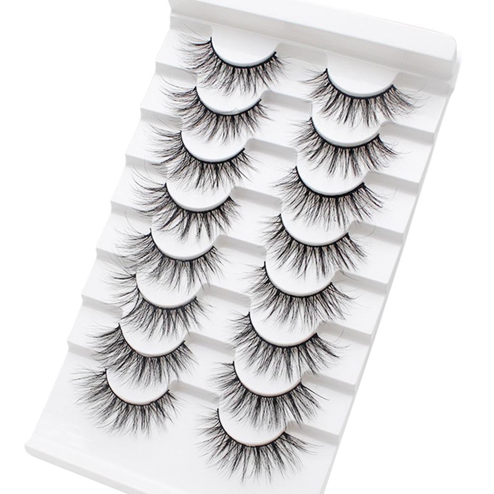 Beauty Natural False Eyelashes Dramatic 3D Mink Lashes