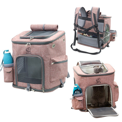 Carrier Bags Breathable Holes Foldable Pet Travel