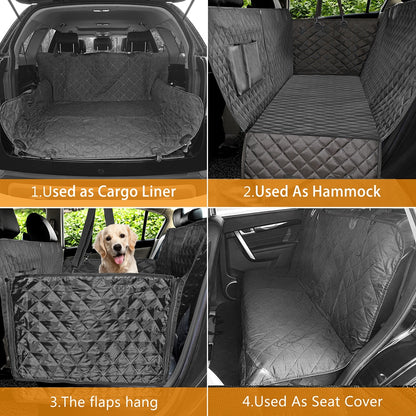 Dog Car Seat Cover Waterproof  Dog Carrier Hammock Cushion