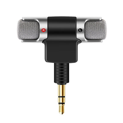Mini Portable Mic Digital Stereo Microphone Stereo Recorder