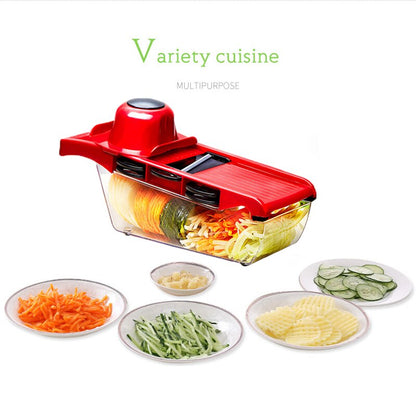 Vegetable Cutter With Steel Blade Slicer Peeler