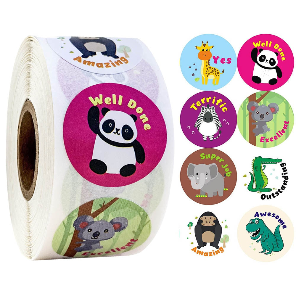 Reward Stickers for Kids Games Toy Stationery Labels