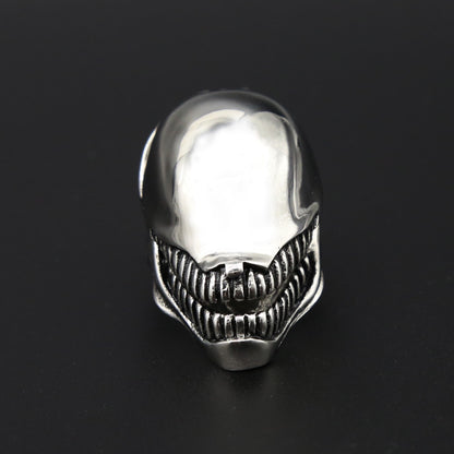 Gothic Venom Skull Ring Men Punk Skull Ring