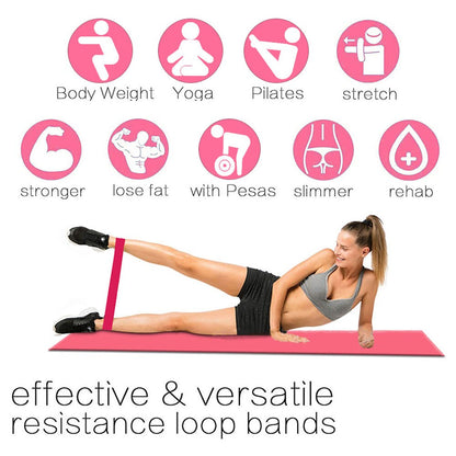 Elastic Bands For Fitness Resistance Bands Exercise Gym
