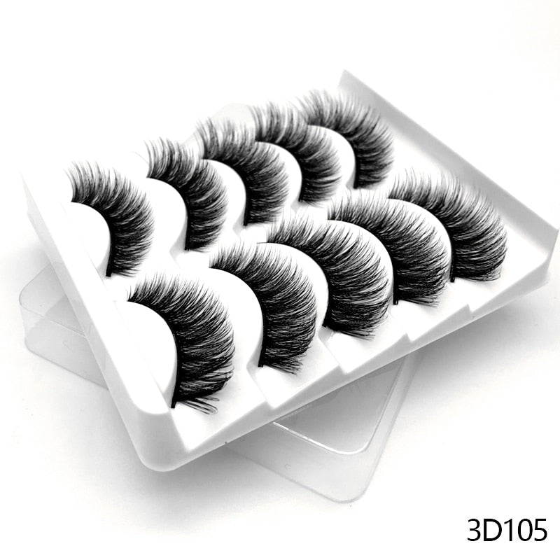 Beauty 3D Faux Mink Lashes Fluffy Soft Wispy