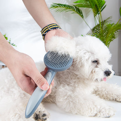 Dog Brush Pet Comb Self Cleaning Brush Professional Grooming Brush