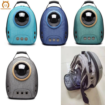 Cat Carrier Backpack Space Capsule Bubble Handbag