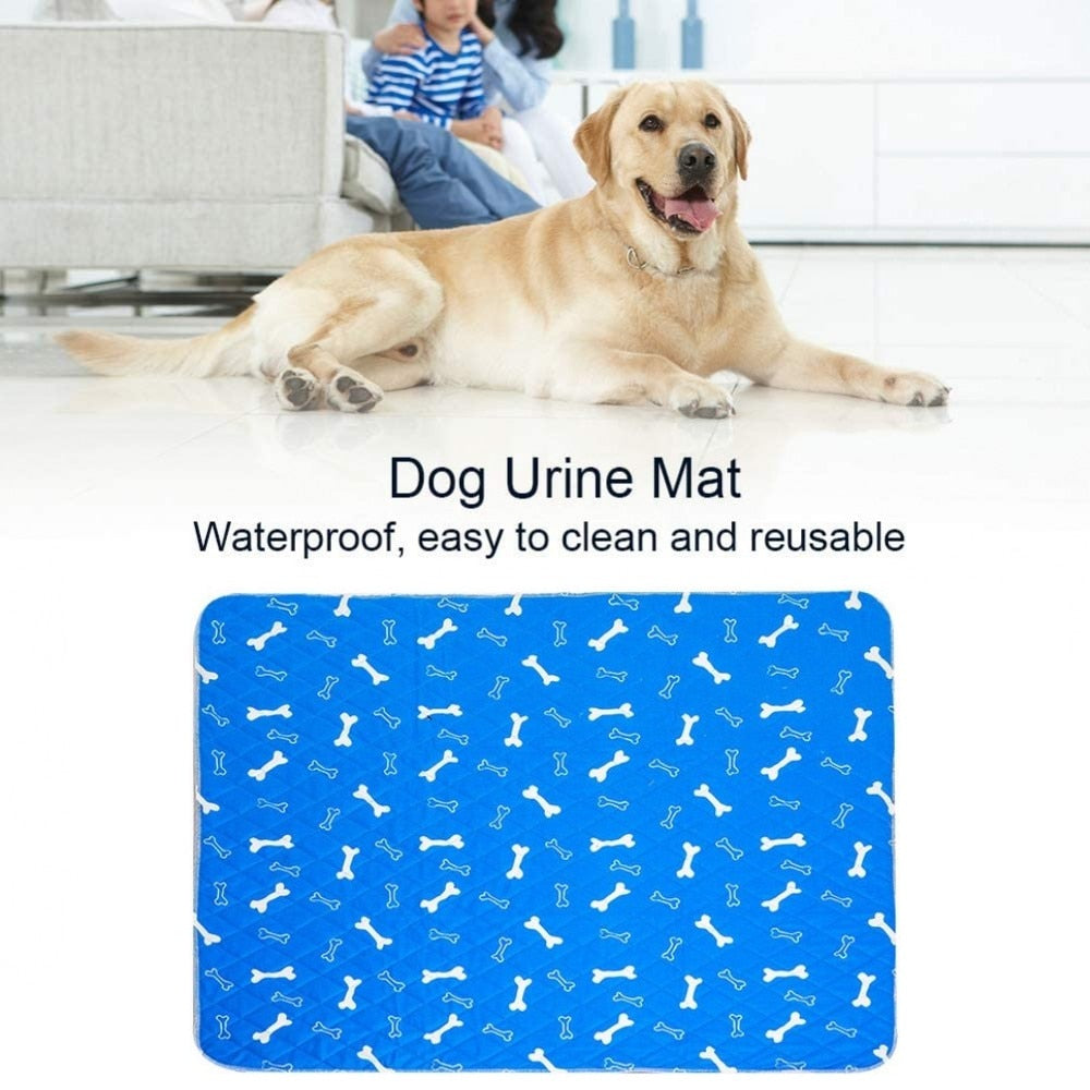 Bone Dog Bed Mats Pet Urine Pad Reusable Mat