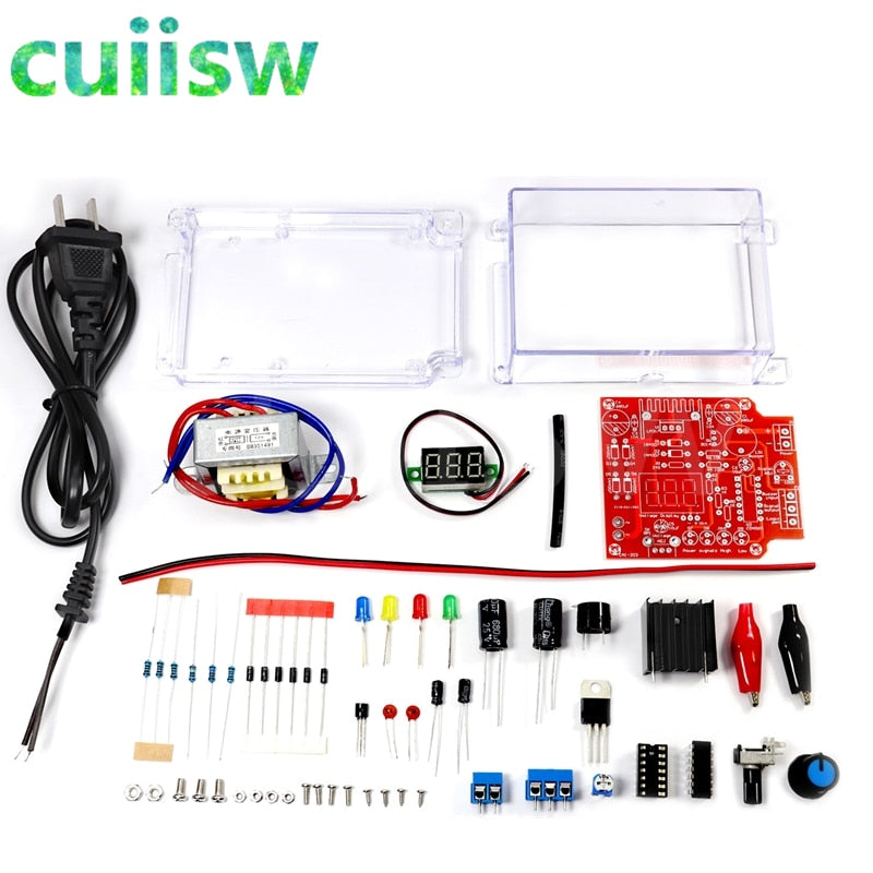 Adjustable Regulated Voltage Step down Power Supply