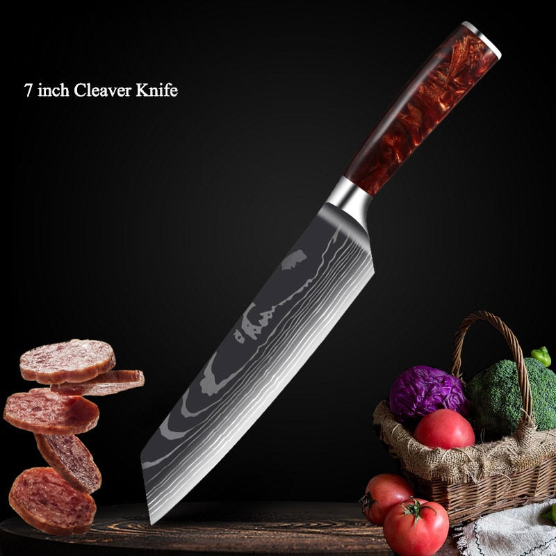 Professional Device Sets Chef Knife