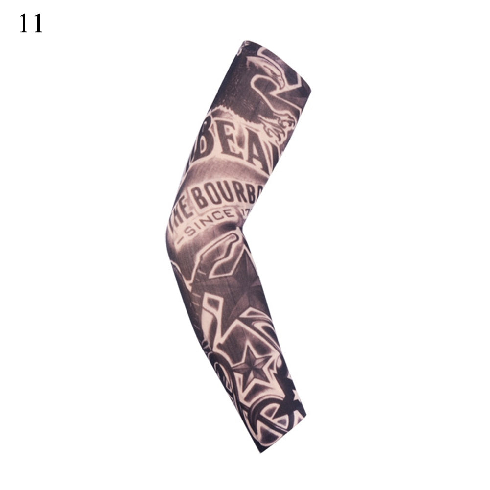 Street Tattoo Arm Sleeves Sun UV Protection