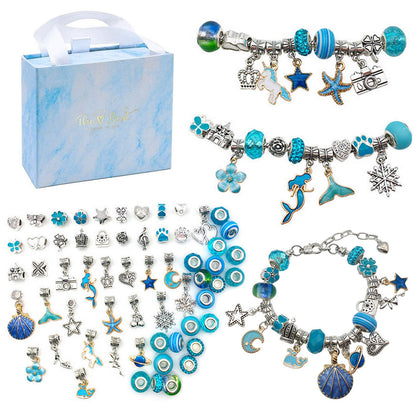 112 Pieces Christmas Jewelry Making Kit Charm Pandora