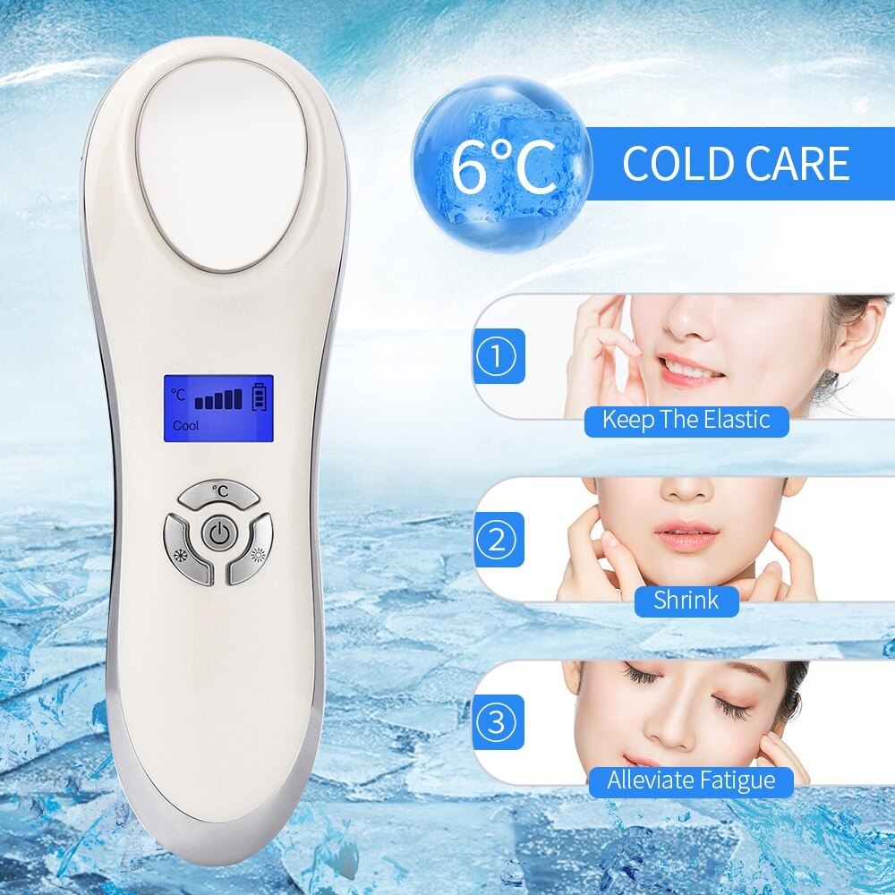 Beauty Beauty Hot Cold Instrument Skin Rejuvenation Massager