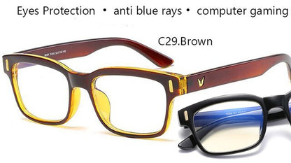 Blue Ray Computer Glasses Men Screen Radiation Eyewear