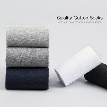 Men's Cotton Socks New Style Black Business Socks