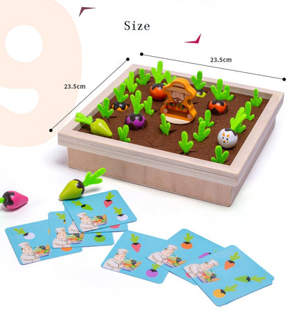 New Vegetable Memory Wooden Educational Toys